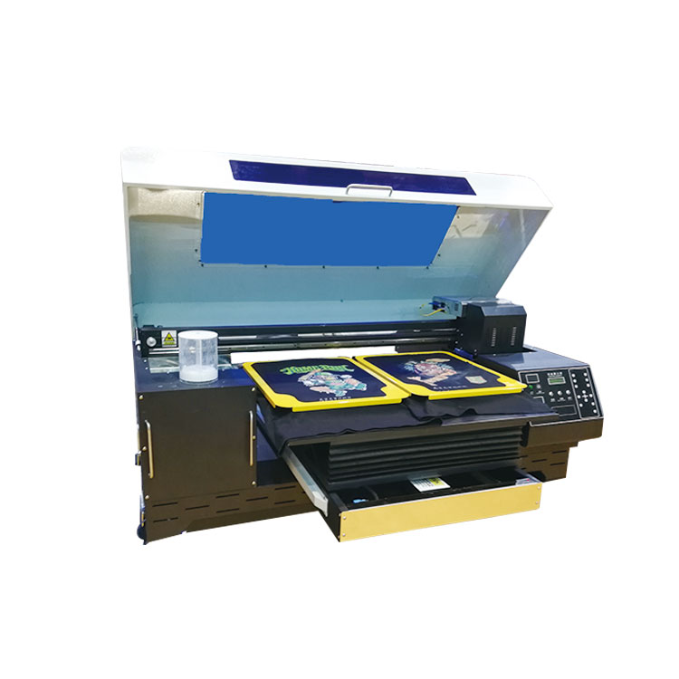 A3 UV Flatbed DTG Direct To Garment Digital T Shirt Printer Clothing  Printing Machine