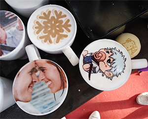 Coloranino® coffee printer - latte art printer - selfie coffee